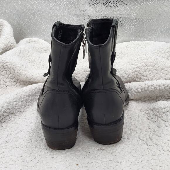 Red Wing Boots Women’s Inez 4903 Ankle Boot Mid Block Heel Pull On Boots SZ 6.5 - Picture 3 of 7